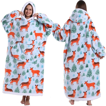 Cozy Oversized Hoodie Blanket