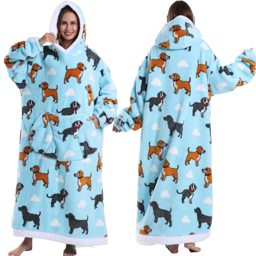Cozy Oversized Hoodie Blanket