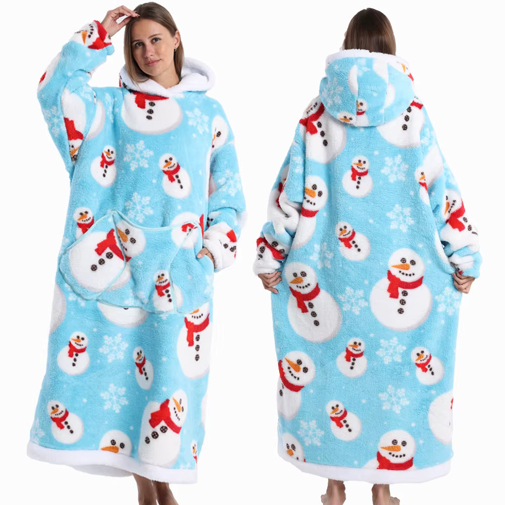Cozy Oversized Hoodie Blanket