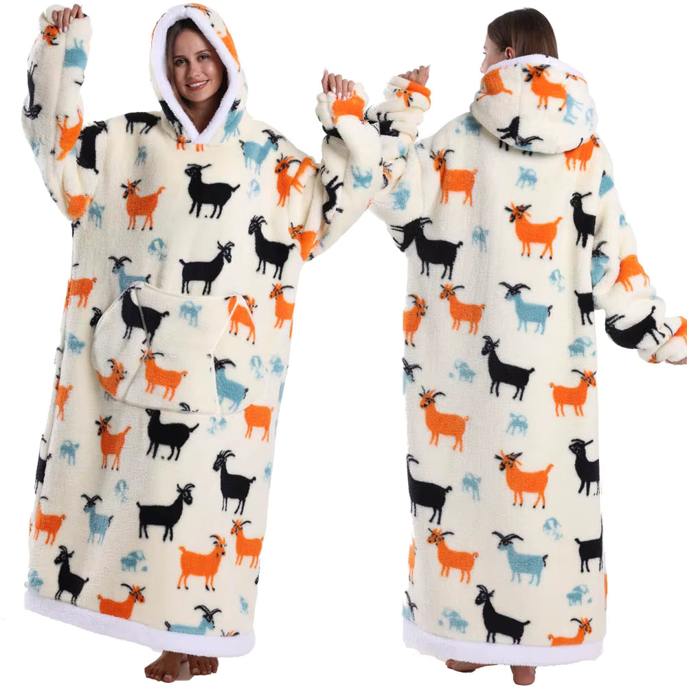 Cozy Oversized Hoodie Blanket