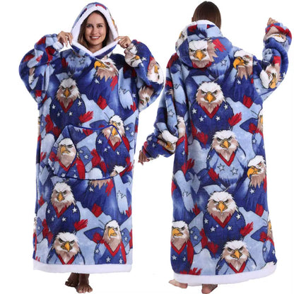 Cozy Oversized Hoodie Blanket