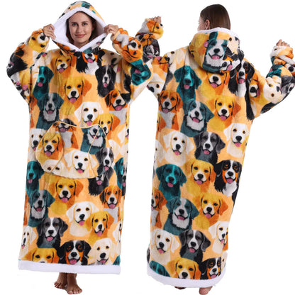 Cozy Oversized Hoodie Blanket
