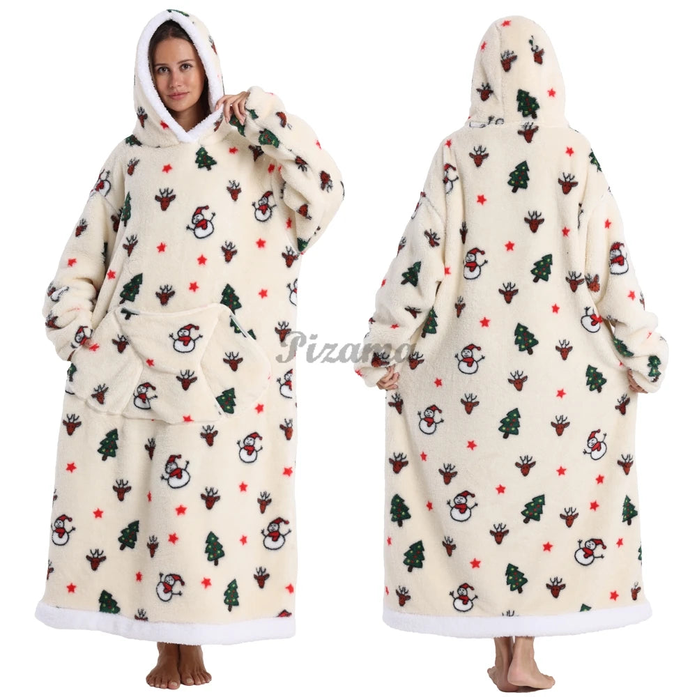 Cozy Oversized Hoodie Blanket