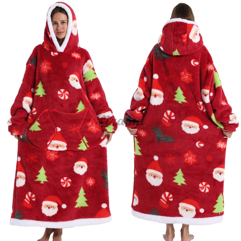 Cozy Oversized Hoodie Blanket